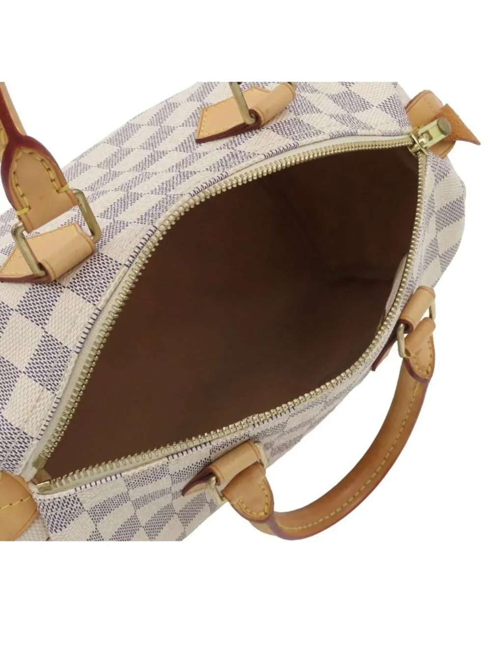 Louis Vuitton Speedy 25 Azur Damier Canvas Mini Boston Bag